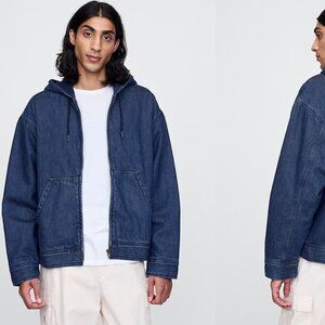 GAP Men’s Oversized Lined Denim Jacket – NEW!